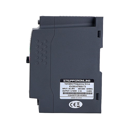 EV200 Series VFD 1HP 0.75KW 2.1A Trójfazowy napęd o zmiennej częstotliwości 380V
