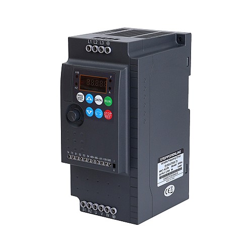 Seria EV200 VFD 5HP 3,7 kW 9,0 A Trójfazowy napęd o zmiennej częstotliwości 380 V