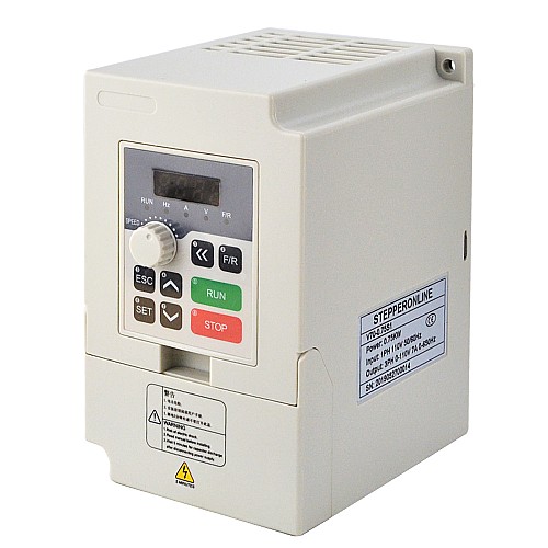 0.75KW 1HP 7.0A 110V falownik silnika o zmiennej częstotliwości do silnika wrzeciona